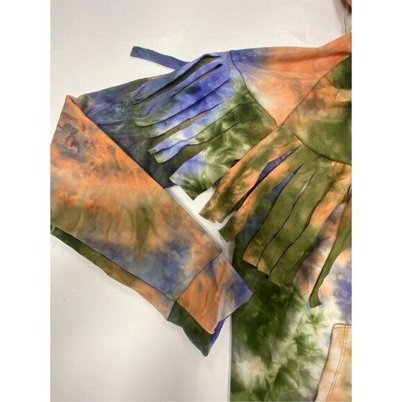 Tie Dye Patterned Hoodie - Picture 2 of 4